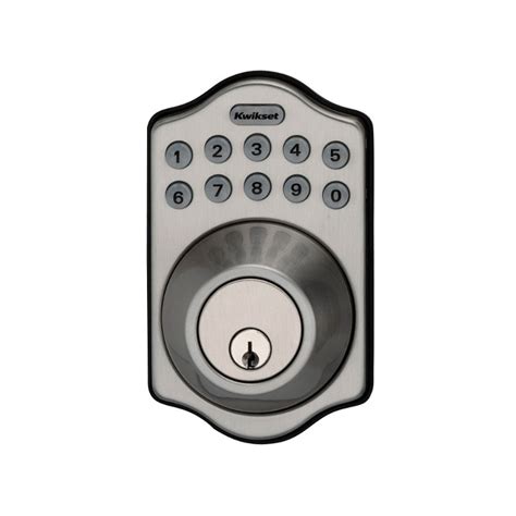 Alarm sounds after 5 consecutive entries and the keypad is deactivated for 45 seconds. . Kwikset 264 programming code